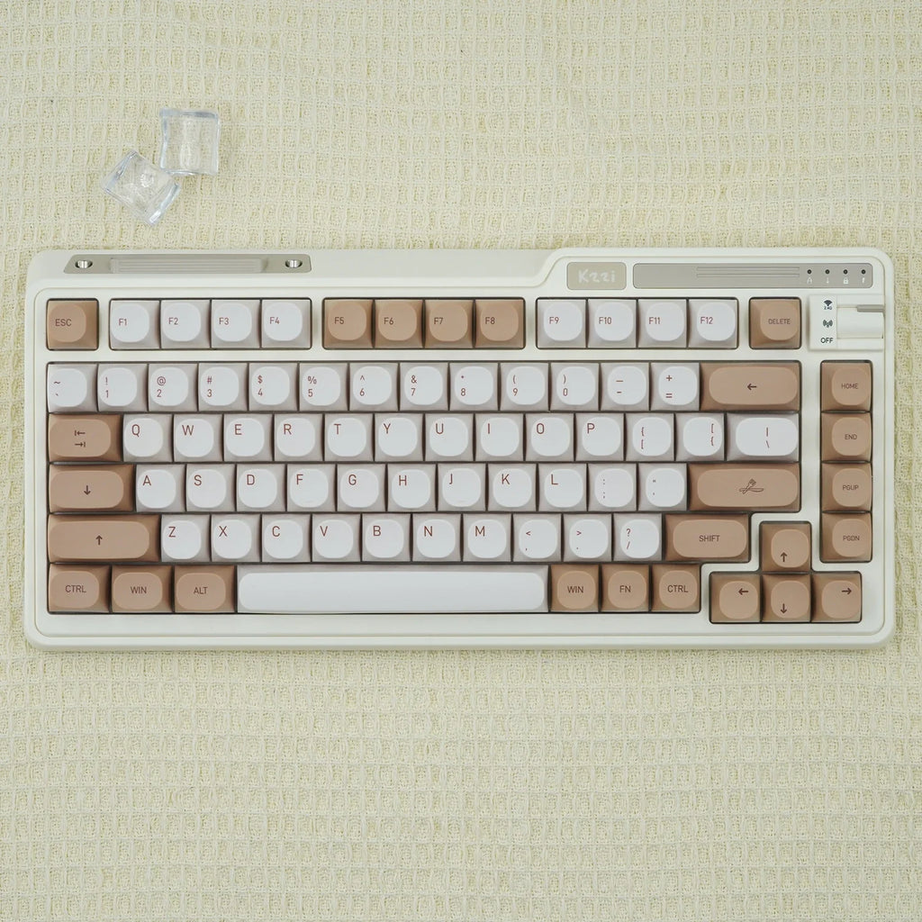 JCM MA Profile PBT Tiramisu Keycaps Alice Bố Trí Nhuộm-Phụ Phím Mũ Cho Bàn Phím Cơ Chơi Game ABM066 MX Công Tắc Wooting
