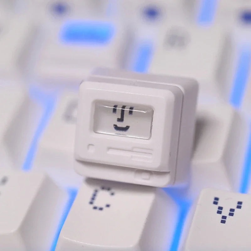 K-04 鍵盤鍵帽 3合1 適用於機械經典復古可愛透明鍵帽套裝可愛按鍵個性鍵帽