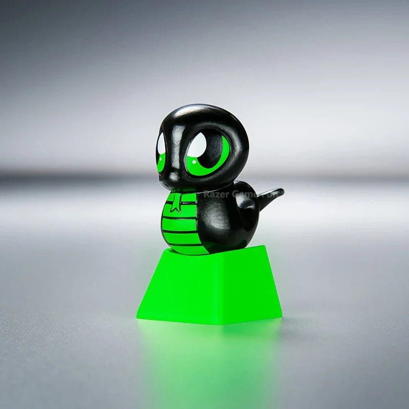 Razer Sneki Snek Keycap accessoire de clavier compagnon mignon en ABS et PVC convient à tous les claviers mécaniques et optiques Razer
