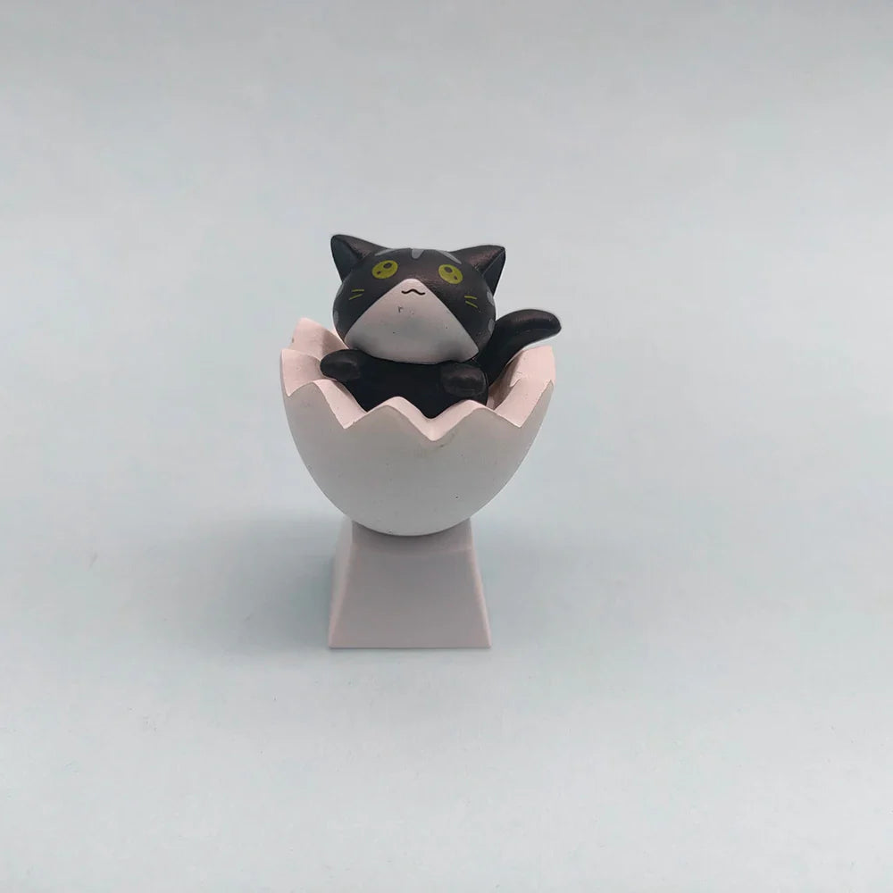 Προσαρμόστε το πληκτρολόγιό σας με Cute Keycaps Cat - Αξεσουάρ PBT Axis Cherry MX Artisan Anime Pink Kawaii