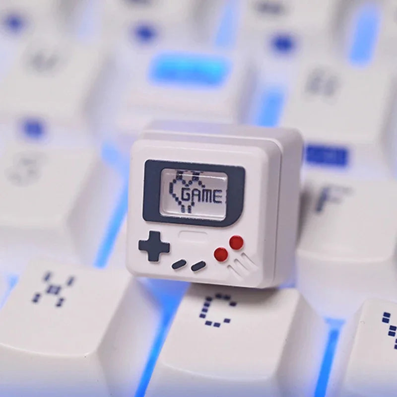 K-04 鍵盤鍵帽 3合1 適用於機械經典復古可愛透明鍵帽套裝可愛按鍵個性鍵帽