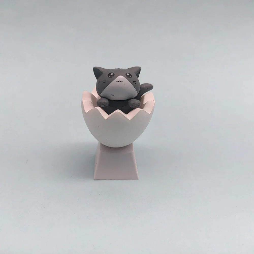 Προσαρμόστε το πληκτρολόγιό σας με Cute Keycaps Cat - Αξεσουάρ PBT Axis Cherry MX Artisan Anime Pink Kawaii