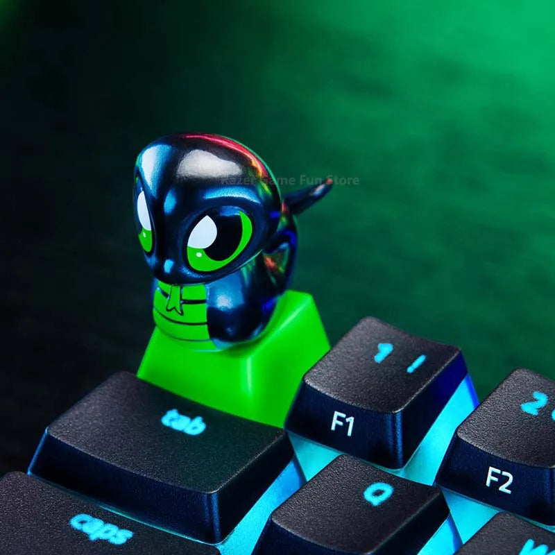Razer Sneki Snek Keycap accessoire de clavier compagnon mignon en ABS et PVC convient à tous les claviers mécaniques et optiques Razer
