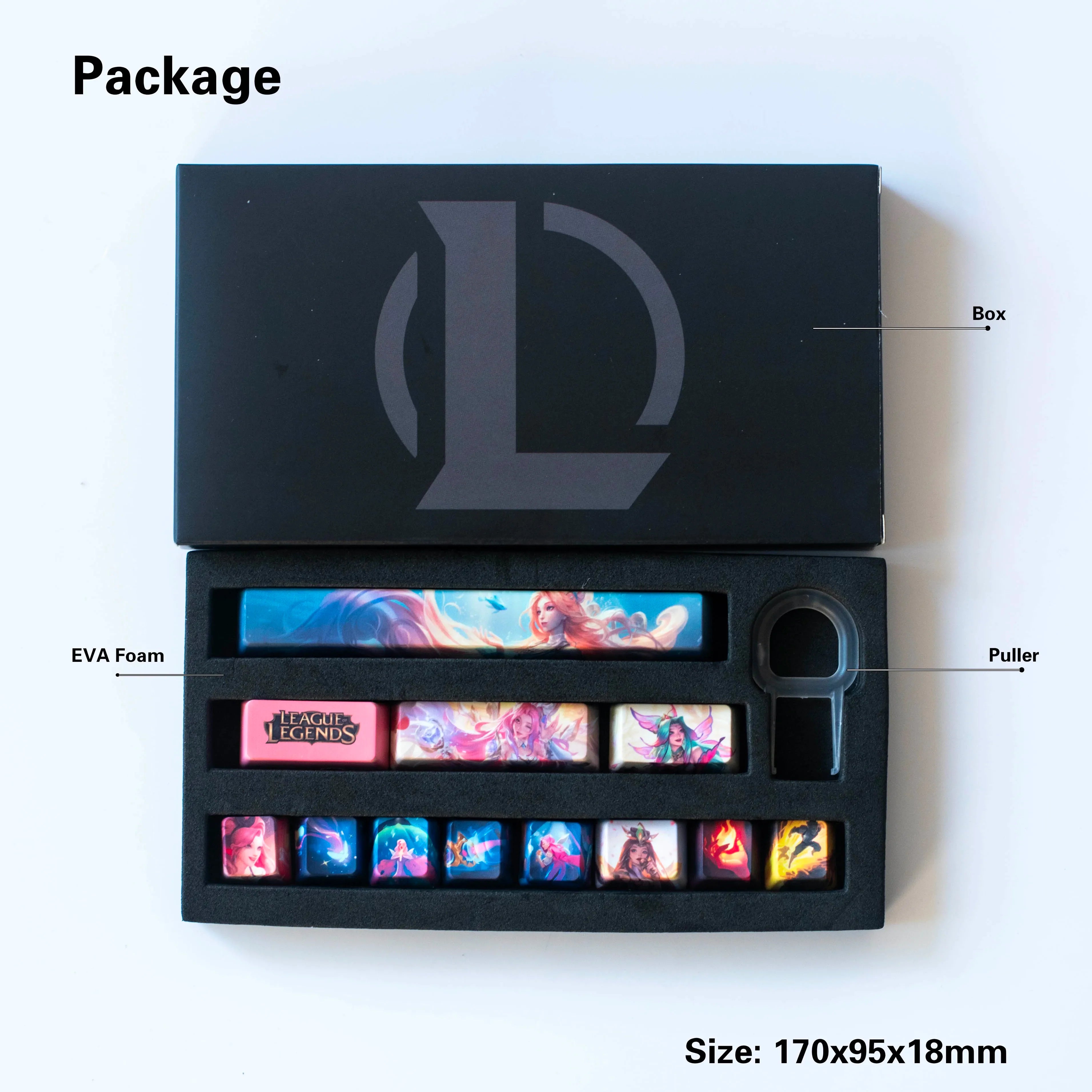 kayn keycaps League of Legends kayn keycaps παιχνίδι keycaps OEM Προφίλ 12keys PBT dye sub keycaps