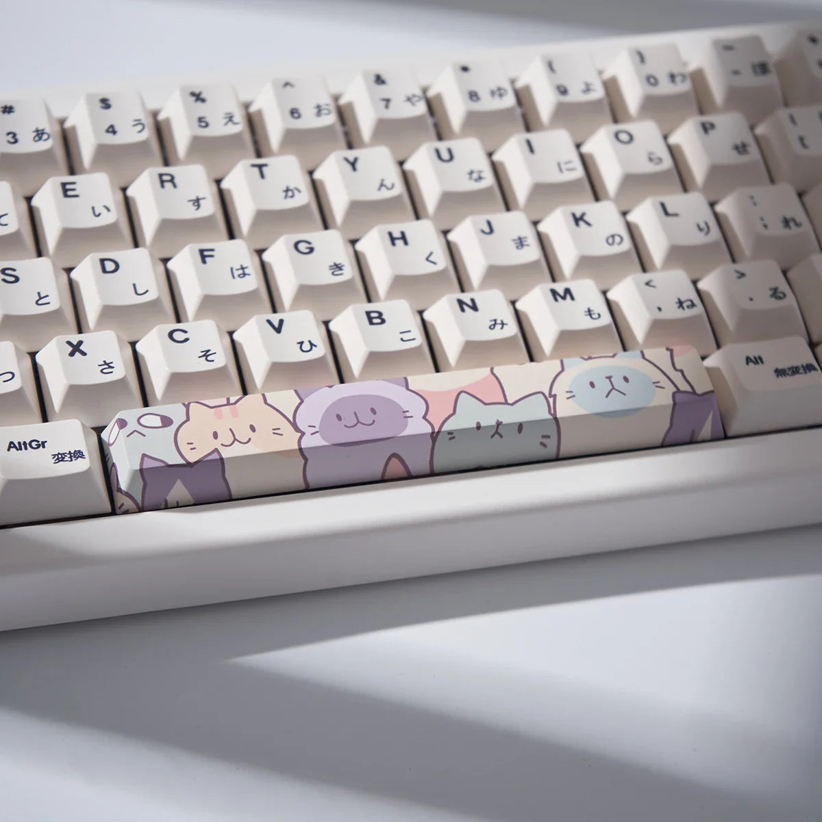 Coral Sea Keycap 4PCS Keycaps Cherry Profile Dye-Sub PBT keycaps Space Bar 6.25U ESC Enter Custom Keycap For Mechanical Keyboard