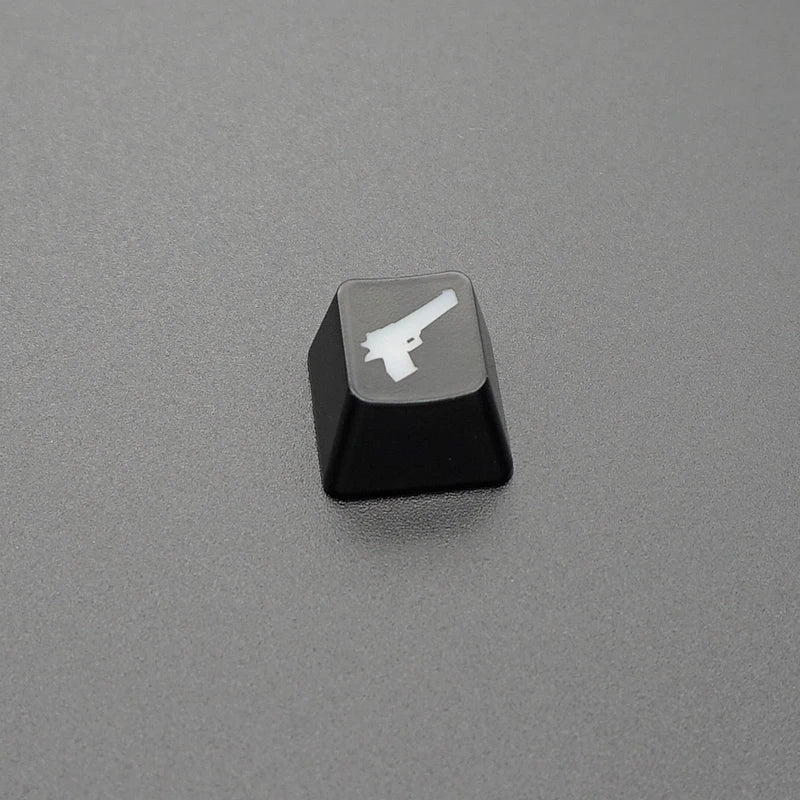 CS GO Gaming keycaps Κουμπί πλήκτρων CF key caps παιχνίδι keycap Αξεσουάρ παιχνιδιού Personality Pervious Καπάκι ABS για μηχανικό πληκτρολόγιο