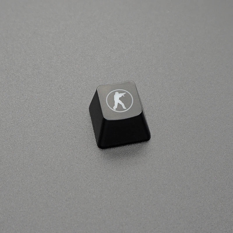 CS GO Gaming keycaps Κουμπί πλήκτρων CF key caps παιχνίδι keycap Αξεσουάρ παιχνιδιού Personality Pervious Καπάκι ABS για μηχανικό πληκτρολόγιο