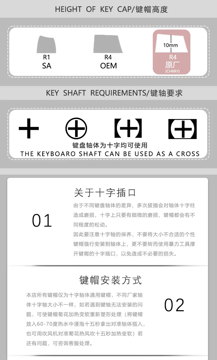 Mifuny Jujutsu Kaisen Keycaps Satoru Gojo Anime Keycap Custom Handmade Resin Cross Axis Key Caps for Mechanical Keyboard Crush80